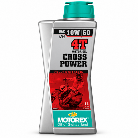 MOTOREX ACEITE SINTETICO 10W50 CROSS POWER 4T - 1litro