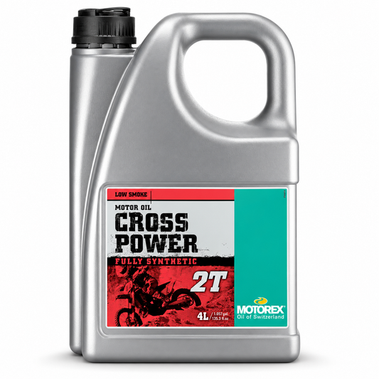 MOTOREX ACEITE MOTOR SINTETICO CROSS POWER 2T - 4litros